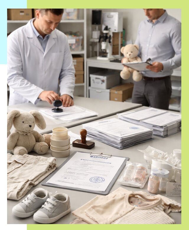 Сертификация детских товаров в Барабинске от 15236 р. | Алешин-Ббн