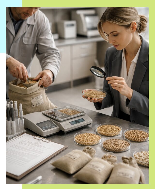 Сертификация зерна в Барабинске по цене от 15236 р. | Алешин-Ббн