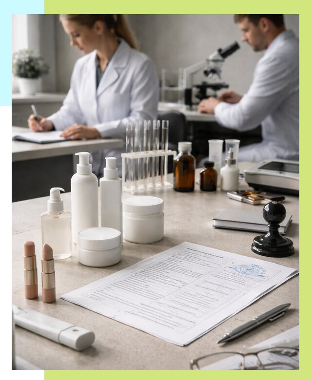 Сертификация косметики в Барабинске от 20314 р. - Алешин-Ббн