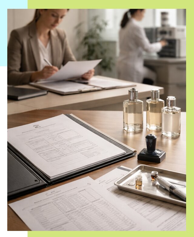 Сертификация парфюмерии в Барабинске от 15236 р. | Алешин-Ббн