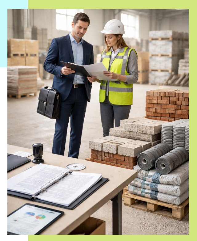 Сертификация строительных материалов в Барабинске от 20314 р. Алешин-Ббн