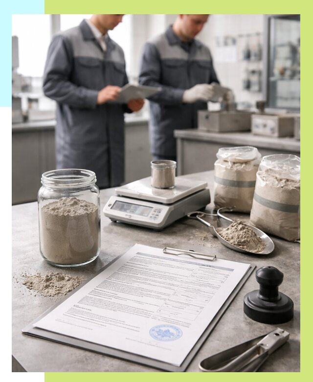 Сертификация цемента в Барабинске от 20314 р. | Алешин-Ббн