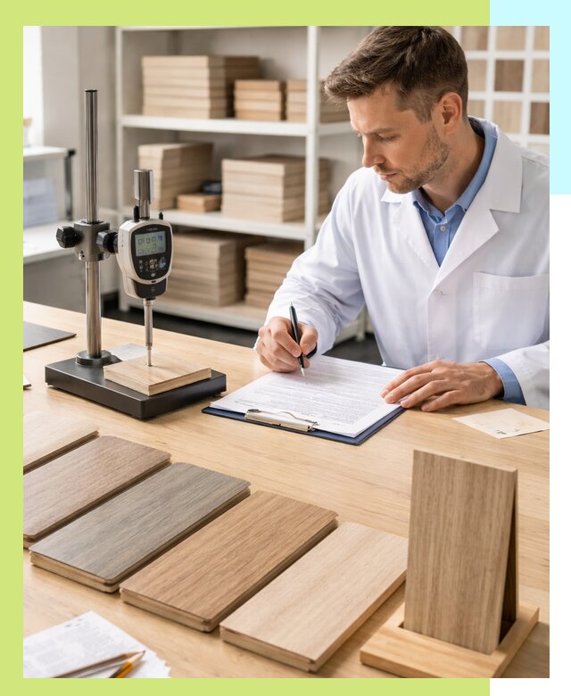 Сертификация ламината с испытаниями и оформлением документов в Барабинске