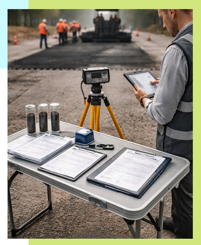 Сертификация асфальта в Барабинске от 25393 р. | Алешин-Ббн