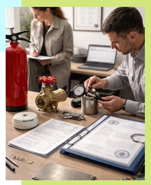 Сертификация пожарного оборудования в Барабинске от 15236 р.|Алешин-Ббн