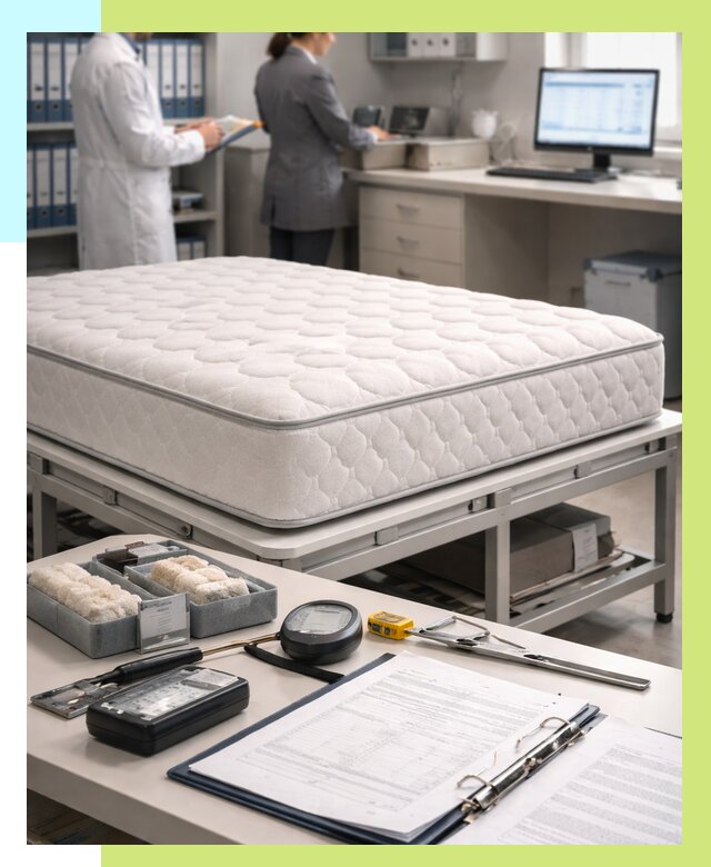 Сертификация матрасов в Барабинске от 8633 р. | Алешин-Ббн