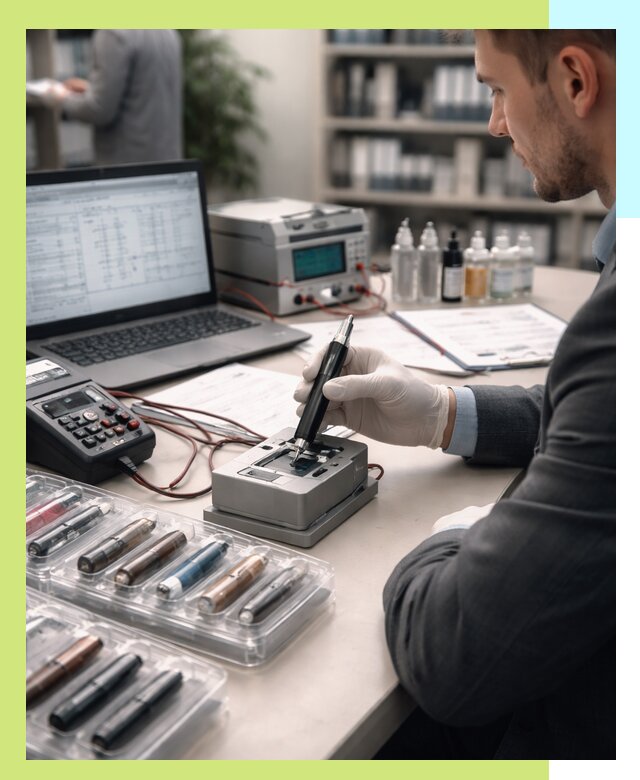 Сертификация электронных сигарет и вейпов в Барабинске