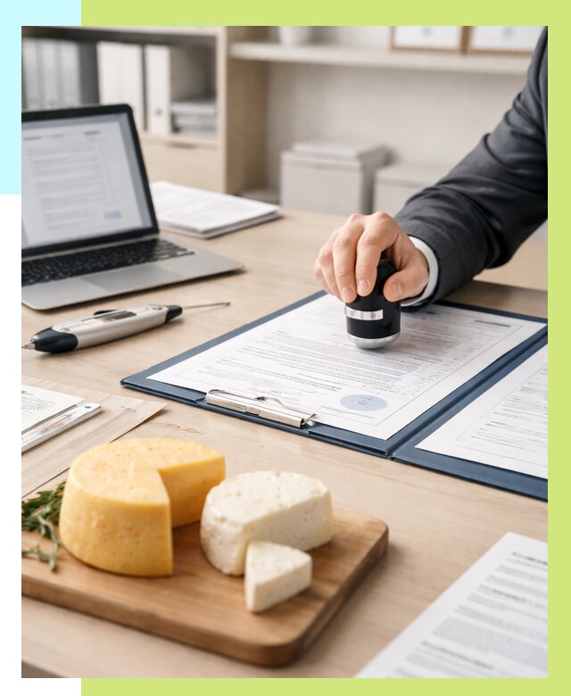 Сертификация сыров в Барабинске от 15236 р | Сертификат на сыр Алешин-Ббн