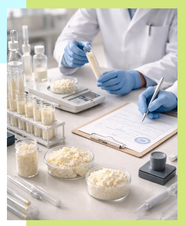 Сертификация творога в Барабинске от 12188 р. под ключ | Алешин-Ббн