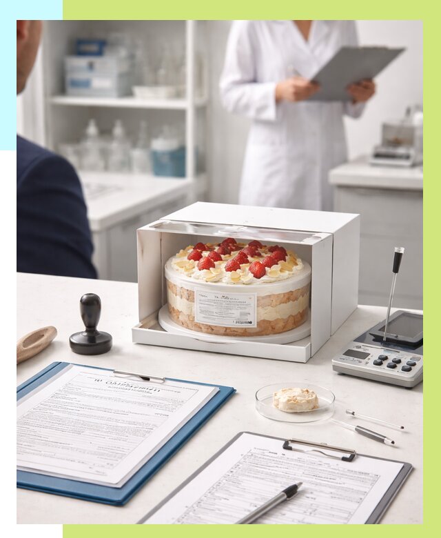 Сертификация тортов в Барабинске от 9141 р. заказать | Алешин-Ббн