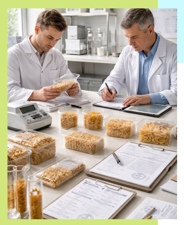 Сертификация макаронных изделий и технологической документации в Барабинске