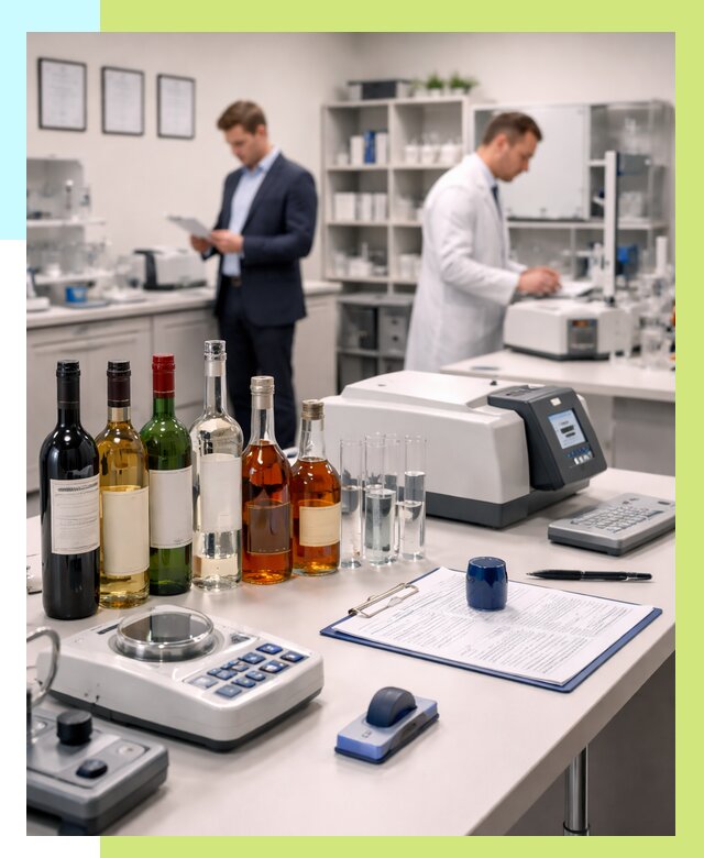 Сертификация алкогольной продукции в Барабинске от 25393 р. | Алешин-Ббн