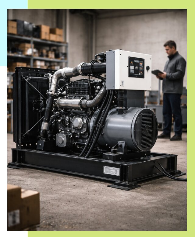 Сертификация дизель генераторов в Барабинске от 15236 р. | Алешин-Ббн