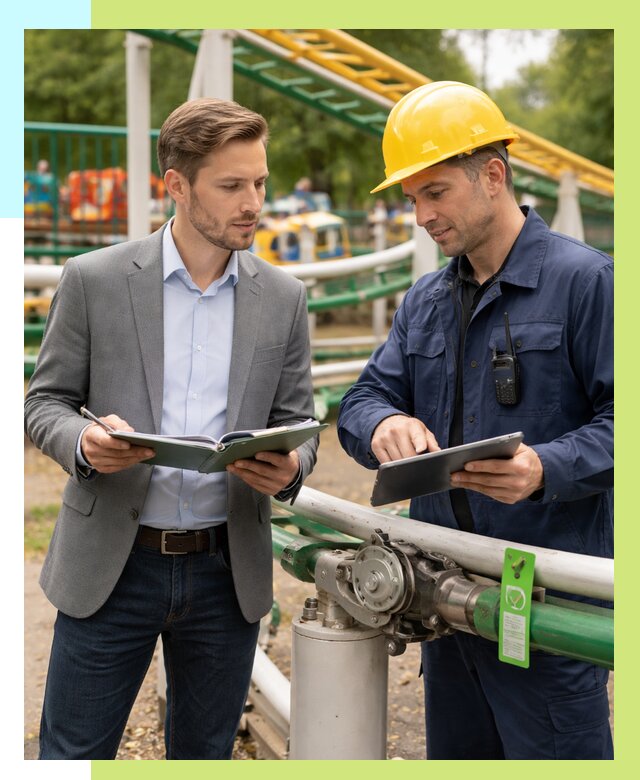 Сертификация аттракционов в Барабинске от 45707 р. | Алешин-Ббн