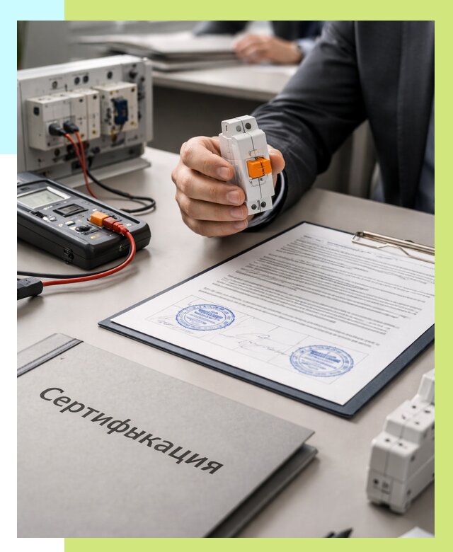 Сертификация выключателей под ключ в Барабинске от 15236 р. | Алешин-Ббн
