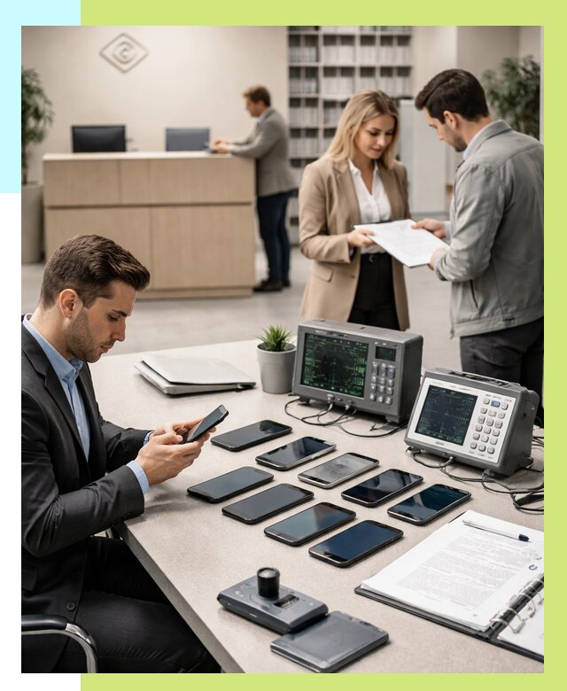 Сертификация телефонов в Барабинске от 25393 р. под ключ | Алешин-Ббн