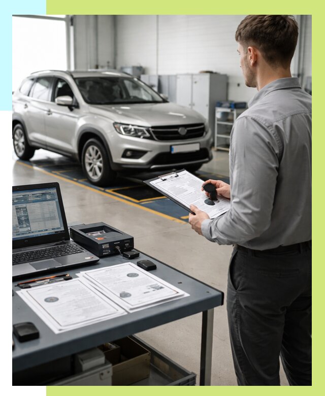 Сертификация транспортных средств в Барабинске от 12188 р. | Алешин-Ббн