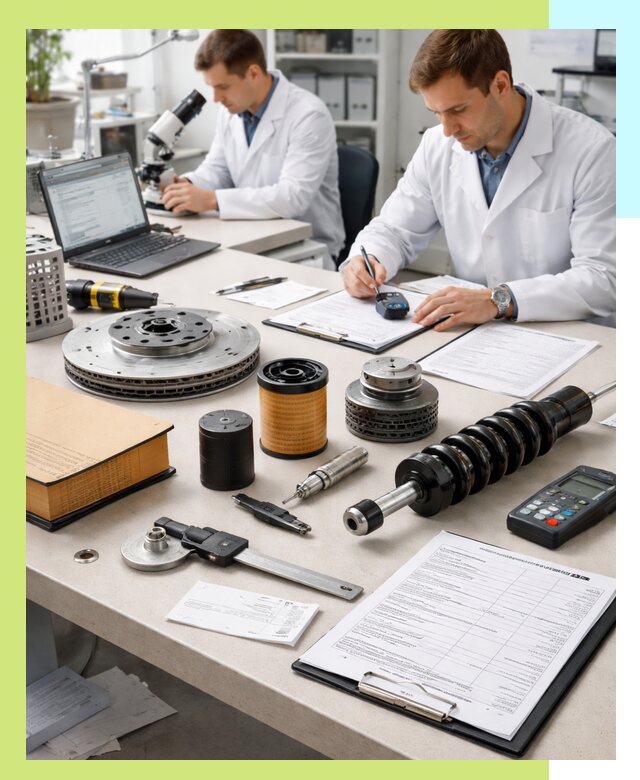 Сертификация автозапчастей и комплектующих в Барабинске по ГОСТ