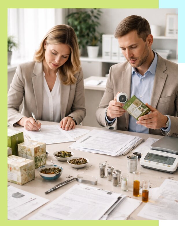 Разработка ТУ на чай и маркировку продукции в Барабинске