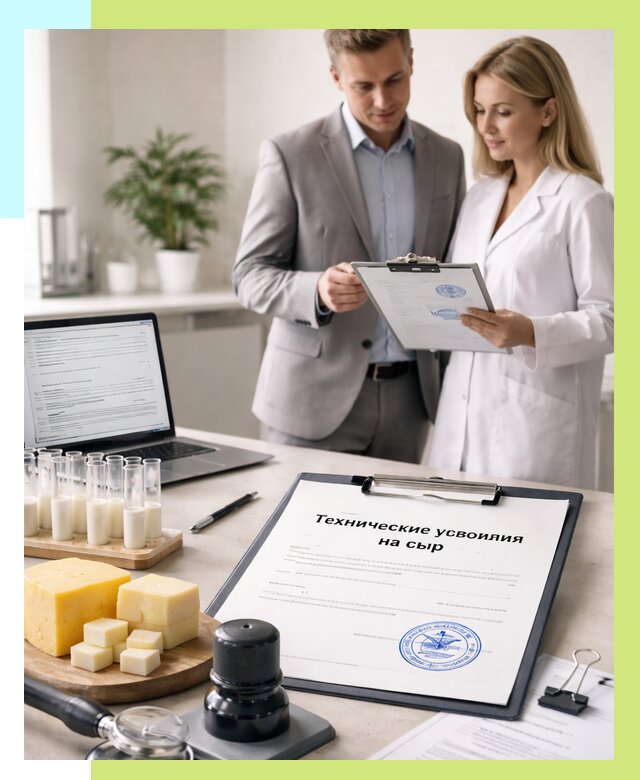ТУ на сыры в Барабинске срочно от 12188 р. — оформление | Алешин-Ббн