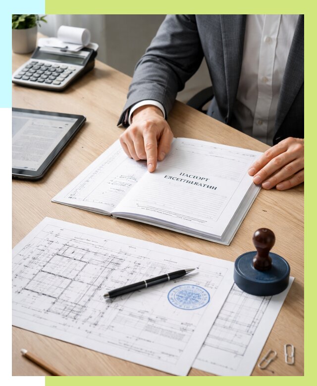 Паспорт эксплуатации в Барабинске под ключ от 4571 р. Алешин-Ббн