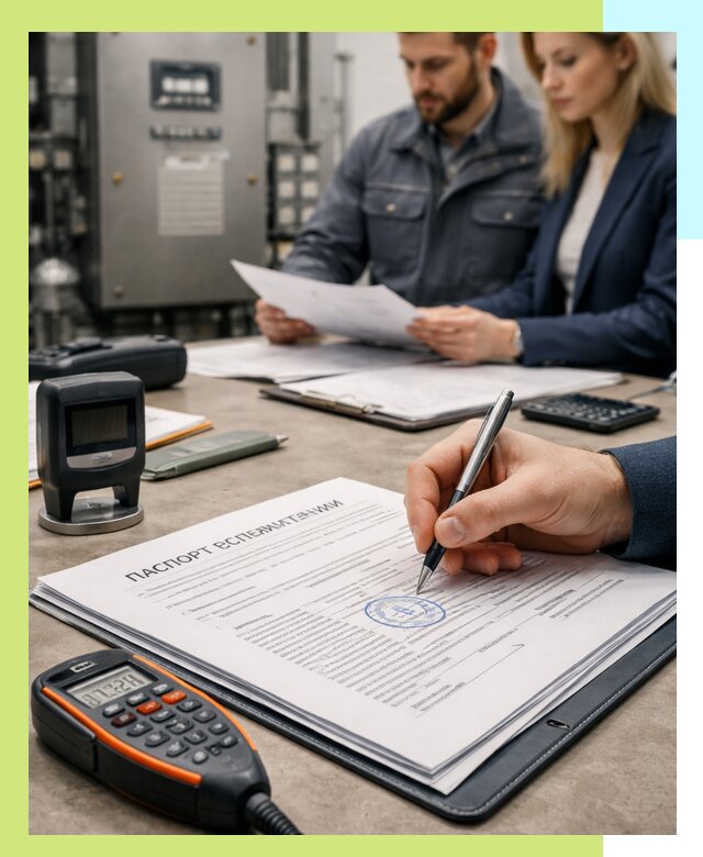 Оформление паспорта эксплуатации оборудования в Барабинске