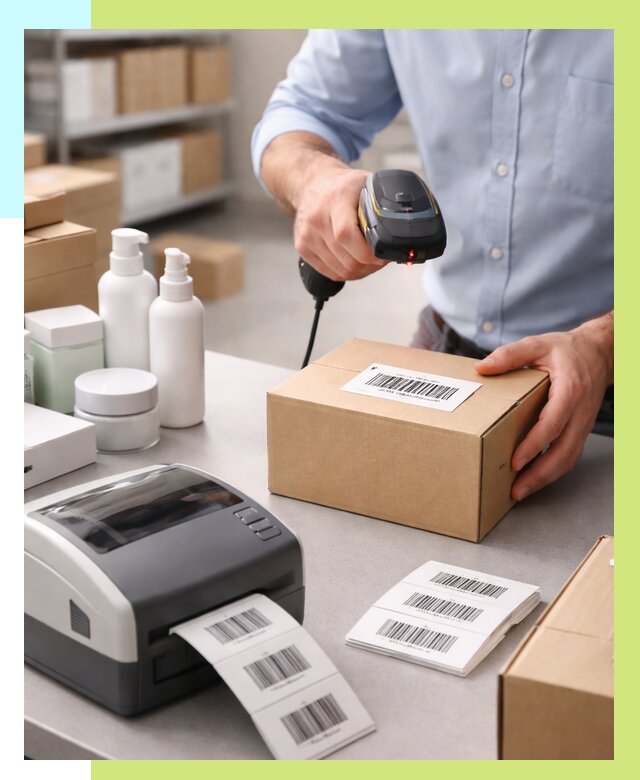 Штрихкодирование продукции в Барабинске от 4571 р. | Алешин-Ббн