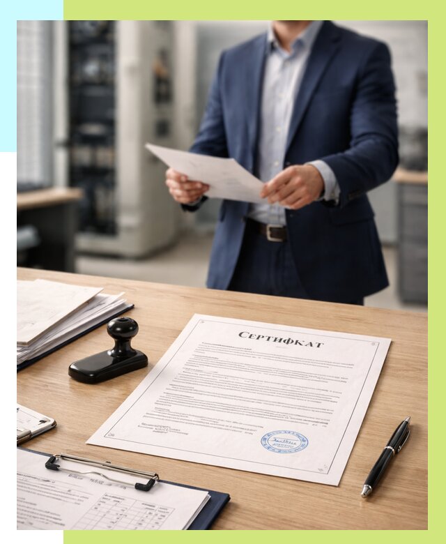 Сертификат на оборудование в Барабинске от 15236 р. | Алешин-Ббн