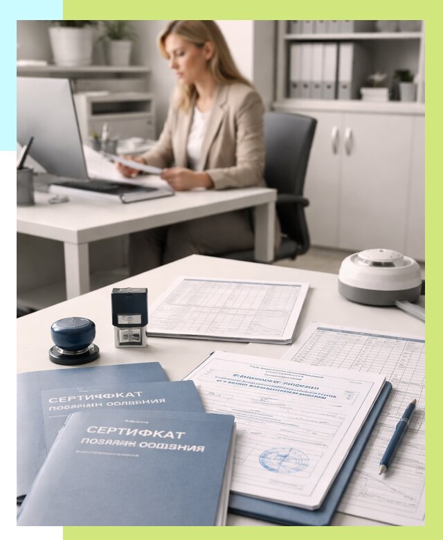 Сертификаты пожарной безопасности в Барабинске от 15236 р. | Алешин-Ббн