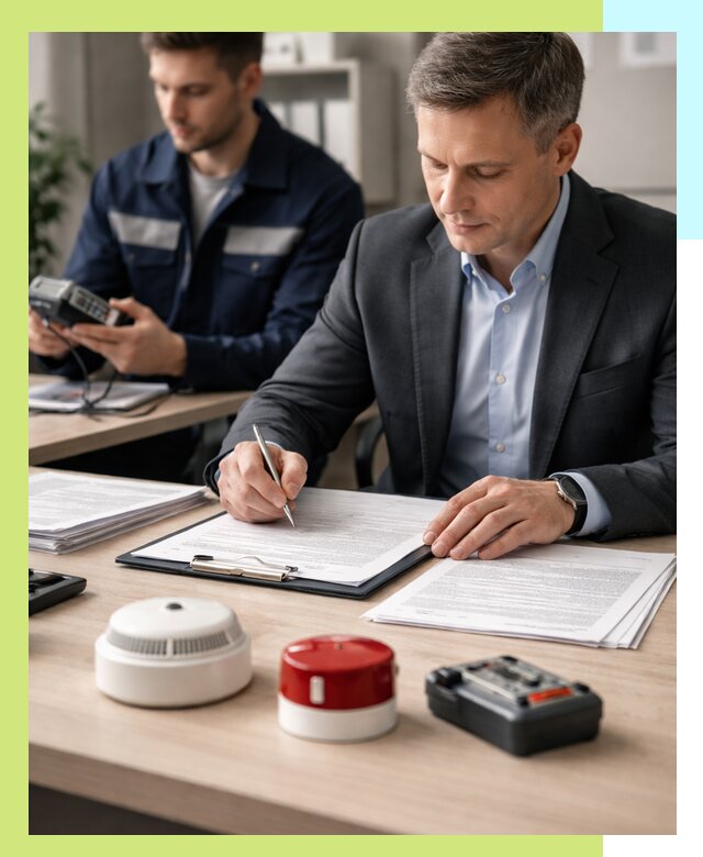 Получение добровольного пожарного сертификата в Барабинске