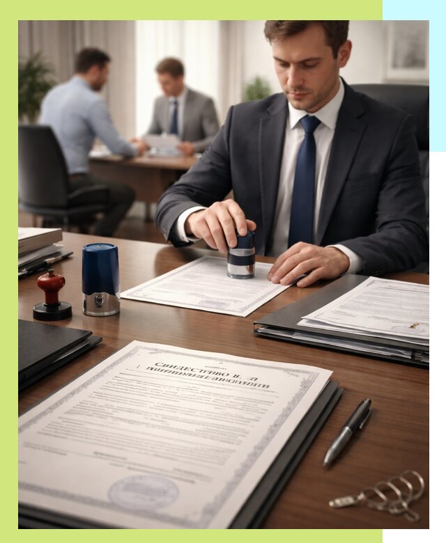 Оформление свидетельства о государственной регистрации в Барабинске