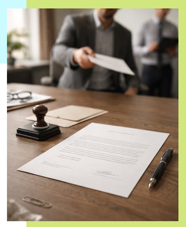 Отказное письмо по сертификации в Барабинске от 3555 р. | Алешин-Ббн