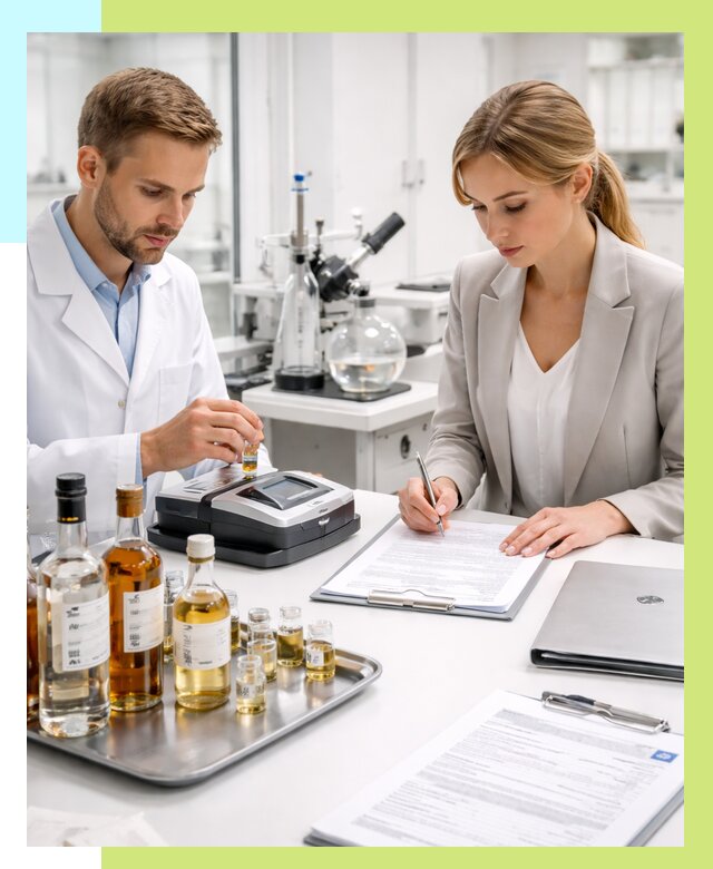 Заключение о спиртосодержании в Барабинске, от 5079 р., Алешин-Ббн