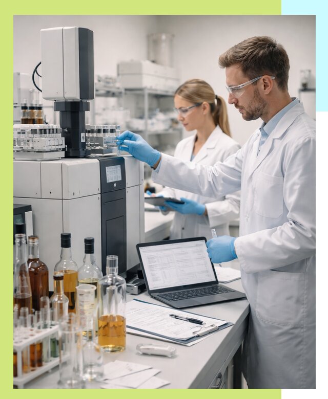 Выдача заключения о спиртосодержании продукции в Барабинске