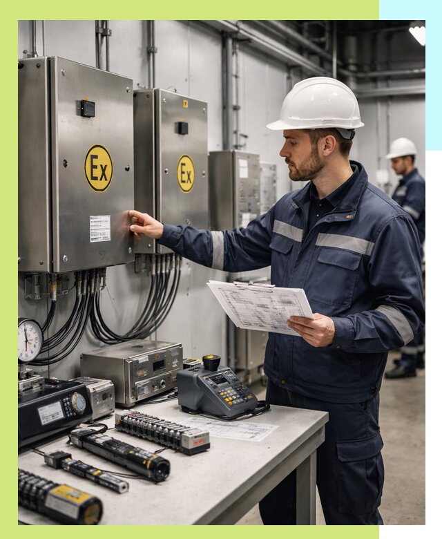 Сертификат взрывозащиты промышленного оборудования в Барабинске