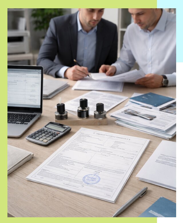 Оформление сертификата происхождения СТ 1 для экспорта в Барабинске