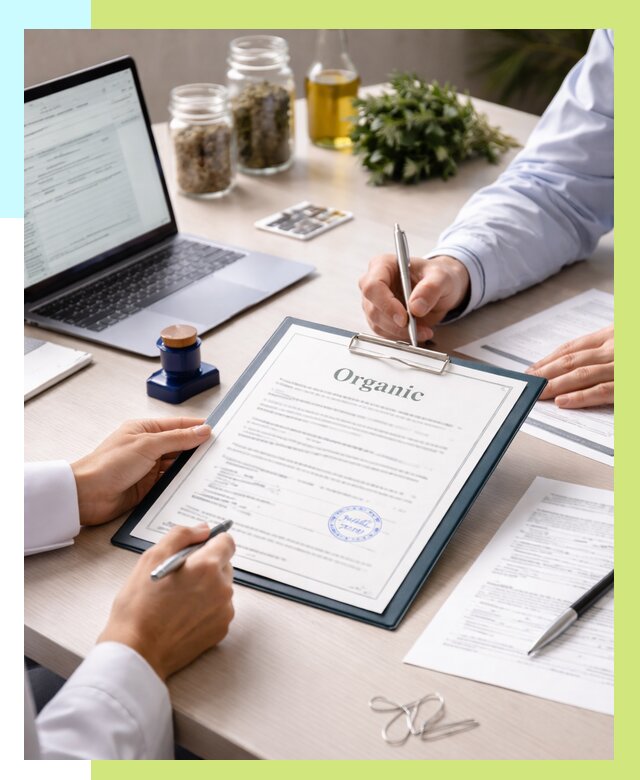 Оформление сертификат органик в Барабинске от 30471 р. | Алешин-Ббн