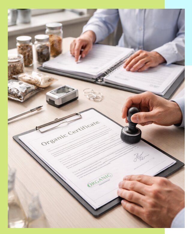 Получение органик сертификата для продукции в Барабинске