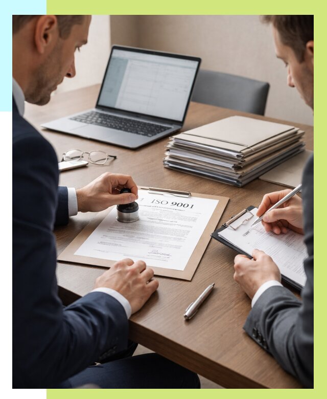 Сертификат ISO 9001 в Барабинске купить от 81256 р. | Алешин-Ббн