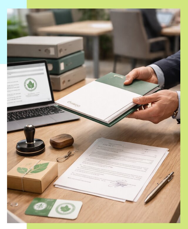 Сертификат ISO 14001 в Барабинске от 35550 р. Заказать у Алешин-Ббн