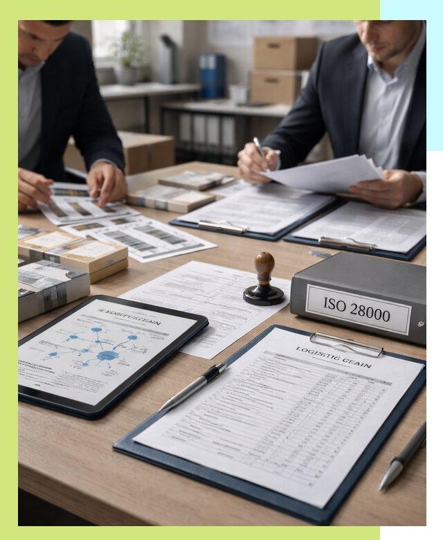 Получение сертификата ISO 28000 по безопасности цепи поставок в Барабинске