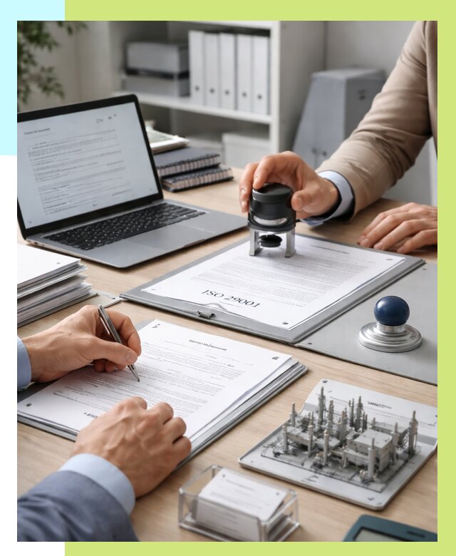 Сертификат ISO 29001 в Барабинске под ключ от 76178 р. | Алешин-Ббн