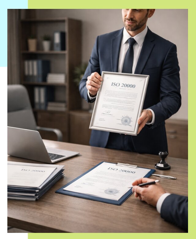 Сертификат ISO 20000 в Барабинске под ключ от 121884 р., Алешин-Ббн