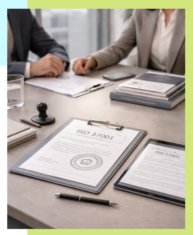 Сертификат ISO 37001 в Барабинске оформить от 121884 р. Алешин-Ббн