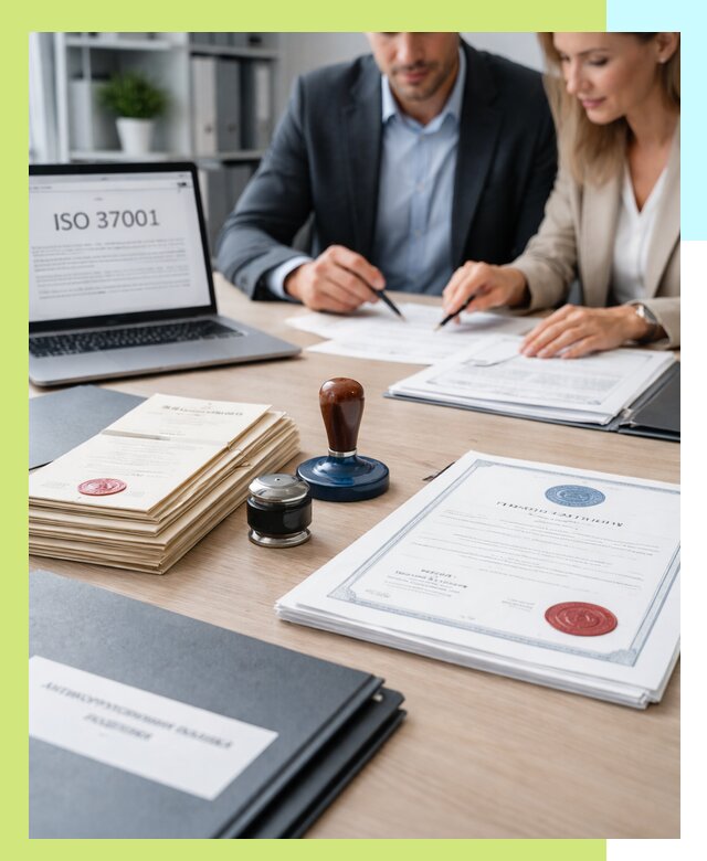 Получение сертификата ISO 37001 по системе борьбы с коррупцией в Барабинске
